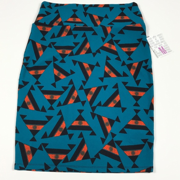 LuLaRoe Dresses & Skirts - NWT Lularoe Teal Black and Orange Cassie Size M